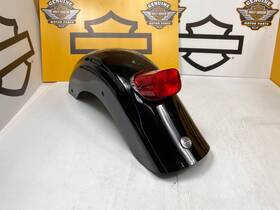 44672 Harley-davidson 09-23 Oem Ultra Rear Fender And Tail Light Vivid Black