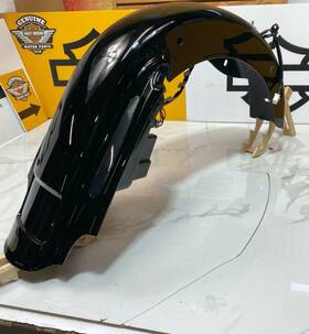46288 Harley-davidson 93-08 Stretched Rear Extended Fender For Touring Glide Road King