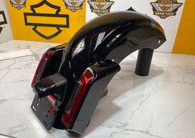 46470 Harley-davidson 2024 Oem Touring Rear Fender Tail Lights License Plate Mount 46470 Harley-davidson 2024 Oem Touring Rear Fender Tail Lights License Plate Mount