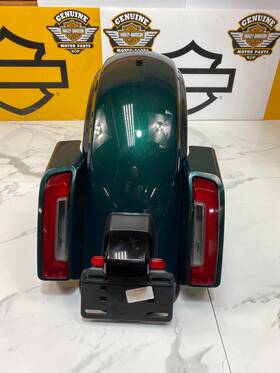 46491 Harley-davidson Oem 24-25 Touring Rear Fender Tail Lights License Plate Mount