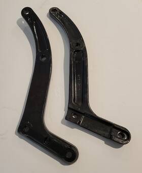 47814-08 Harley-davidson 47812-08/47814-08 Fxstb Night Train 2007-2009 Oem Rear Fender Supports #47812-08/47814-08