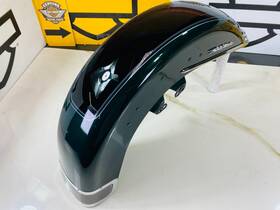 48037 Harley-davidson Oem 14-23 Touring Tri Glide Front Fender Alpine Green And Vivid Black 2024