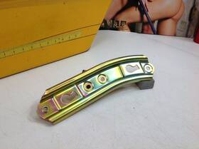 56628-00 Harley-davidson 00-07 Deuce Fxstd/i Rear Fender Bracket Reinforcement Left Side