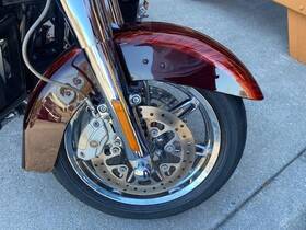 58900009drq Harley-davidson Front Fender Burgandy And Typhoon Maroon Cvo