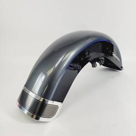 58900077esy Harley-davidson 2021 Tri Glide Front Fender Gauntlet Grey / Vivid Black
