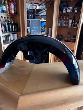 58900196dh Harley-davidson Custom Wrapped Front Fender