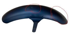 58900259eel Harley-davidson Front Fender Flat Blue New/imperfect Sold As Is New Oem