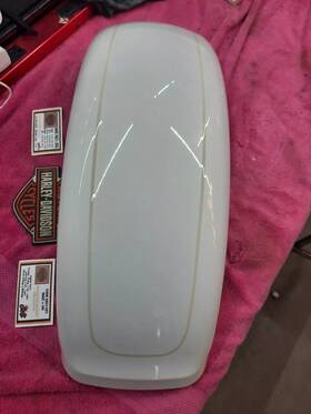 58900241 Harley-davidson 58900267/58900241 Oem 18 Softail Fatboy Bonneville Salt Pearl Fender
