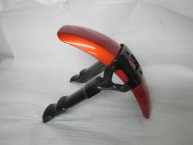 58900272elg Harley-davidson 18-24 Fxfb Fat Bob Softail Front Fender Scorched Orange