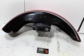 58900371erk Harley-davidson 21 Oem Cvo Tri Glide Front Fender Tyrannus Orange And Black