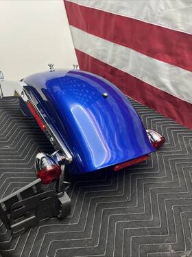 58900378ele Harley-davidson 2018 Up Softail Breakout Rear Fender Assembly Fxbrs Blue Max