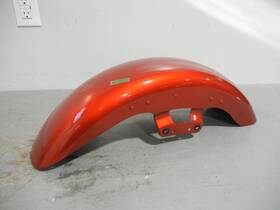 58900585eys Harley-davidson 2024-2025 Hd Street Glide Helix Front Fender Whiskey Fire Used -