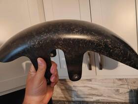 58900630 Harley-davidson Oem Forged Carbon Fiber Cvo Front Fender Came Off A 2024 Road Gl