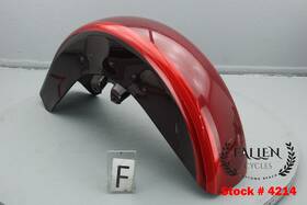58972-09czz Harley-davidson 2009 Electra Glide Cvo Front Fender Ruby Red Typhoon Maroon #4214