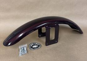 58998-06bpr Harley-davidson Genuine 2006 Sportster Front Fender Black Cherry