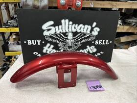 58998-96ml Harley-davidson 2001 Dyna Fxd Sportster Front Fender Patriot Red Pearl Fxr
