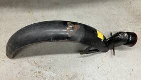59000-67pa Harley-davidson 1967-68 Aermacchi Sprint 250 Rear Fender With Original Taillight