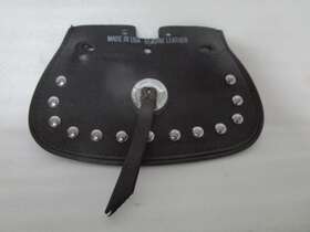 59071-98 Harley Davidson 86-17 Flstc Heritage Softail Leather Rear Fender Mud Flap