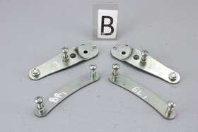59076-06 Harley-davidson 2008 Softail Rear Back Fender Mounting Bracket Set