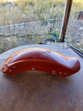59118-03 Harley-davidson Dyna Wide Glide Fxdwg Rear Fender Black 2003 100th Anniversary