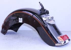 59125-92vd Harley-davidson Flstc Rear Fender Softail Heritage Classic Black