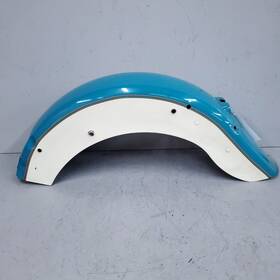 59126-91vz Harley-davidson Flstc Heritage Classic Evo Rear Fender Turquoise 1991