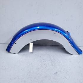 59144-87abs Harley-davidson Flstc Heritage Classic Evo Rear Fender Blue Silver