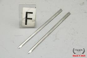 59211-74 Harley-davidson 2011 Road King Front Fender Side Trim Set Chrome