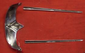 59216-59 Harley-davidson Front Fender Chrome Trim