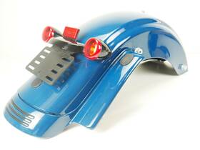 59500069esn Harley-davidson Oem 09-21 Touring Road Glide Rear Fender Billiard Teal