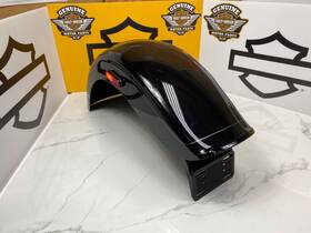 59500153 Harley Davidson 44720 15-23 Oem Freewheeler Left Rear Fender Vivid Black And Grey Pin Trike