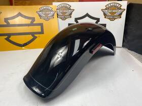 59500154 Harley Davidson 44620 15-23 Oem Freewheeler Right Rear Fender Vivid Black And Grey Pin Trike