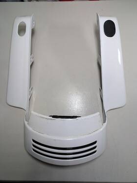 59500161dzs Harley-davidson Oem Crushed Ice Pearl Rear Fender Fascia Filler Brake Light Street Glide