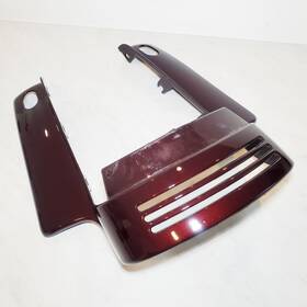 59500161esn Harley-davidson Oem Touring Midnight Crimson Rear Fender Fascia Taillight Sectio