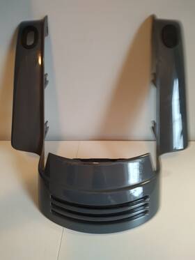 59500161ewx Harley-davidson St Glide And Rd Oem Used R Fender Fascia P/n