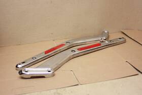 59500538 Harley Davidson Fatboy M8 Chrome Matt Fender Strut Oem Fat Boy Flstf