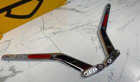 59500766 Harley-davidson Oem 18-25 Softail Fat Boy Breakout Rear Fender Struts Chrome