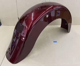 59579-07coz Harley-davidson 2008 Oem Flhr Road King Touring Rear Fender Crimson Red Sunglo