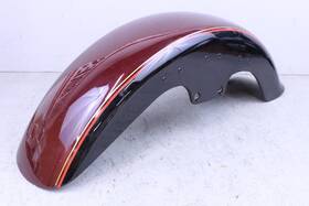 59595-05brc Harley-davidson 05 Softail Fat Boy Front Fender Black And Lava Red
