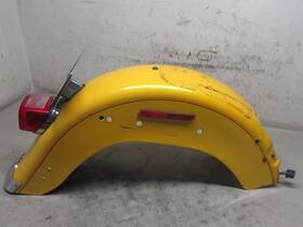 59596-03b Harley-davidson Ft06 Flstf Rear Fender Pearl Yellow Nice Shape Used #3455
