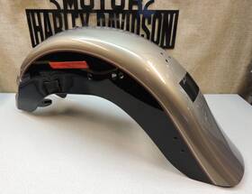 59596-04bjh Harley-davidson Oem Ft04-05 Softail Fatboy Flstf Rear Fender Smokey Gold / Black