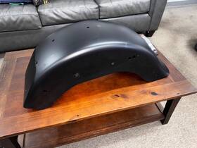 59596-12dkm Harley-davidson Oem Genuine Rear Fender 2007-2017 Flstfb Fat Boy Denim Black 2011 Lo
