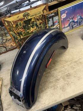 59602-03bdt Harley Davidson 2003 Fxdl Dyna Low Rider Rear Fender Gunmetal Pearl Blue Fxd