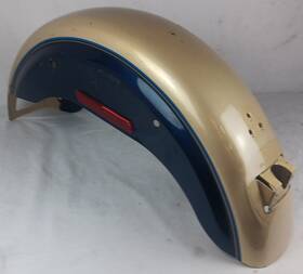59634 Harley-davidson 02 Daytona Dyna Superglide Fxd 90s Original Low Rider Rear Fender With Wiring