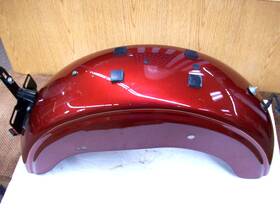 59634-10dbk Harley-davidson 2010 Fxdl Scarlet Red With Tan And Pin Rear Fender