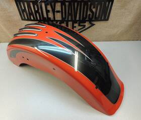 59641-11dgn Harley-davidson 2011 Flstse Cvo Softail Convertible Rear Fender Scarlet Red Pearl / Gray 59641-11dgn Harley-davidson 2011 Flstse Cvo Softail Convertible Rear Fender Scarlet Red Pearl / Gray
