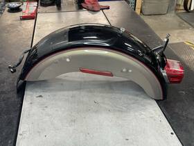 59654-04bjh Harley-davidson Oem 2004 Dyna Rear Fender Fxdl Low Rider Smokey Gold Lowrider No Dents