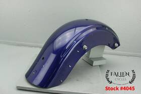 59669-10 Harley-davidson 2010 Street Glide Cvo Back Rear Fender Concord Blue #4045
