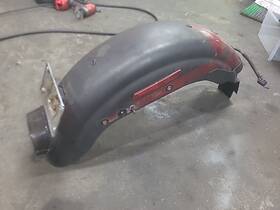 59674-81 Harley-davidson 1999 Sportster 883 1100 1200 Rear Fender With Taillight