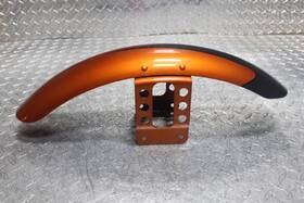 59712-07a Harley-davidson 59712-07 2020 Iron 883 Oem Front Wheel Fender Orange Nice Straight